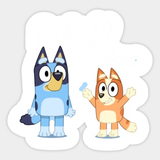 Bluey & Bingo Sticker